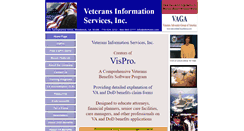 Desktop Screenshot of info4vets.com